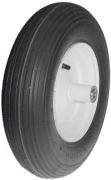 480-400-8 Replacement Wheel Assembly for Wheelbarrow - Heavy Duty Garden & Construction Utility Cart Tire Replacement
