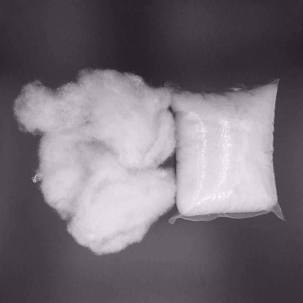 Premium 100% Virgin Hollow Fiber Filling - 2KG Soft Stuffing for DIY Toys, Pillows, Cushions, Teddy Bears & Pet Beds | High-Quality Craft Material for Home Decor & Gift Making
