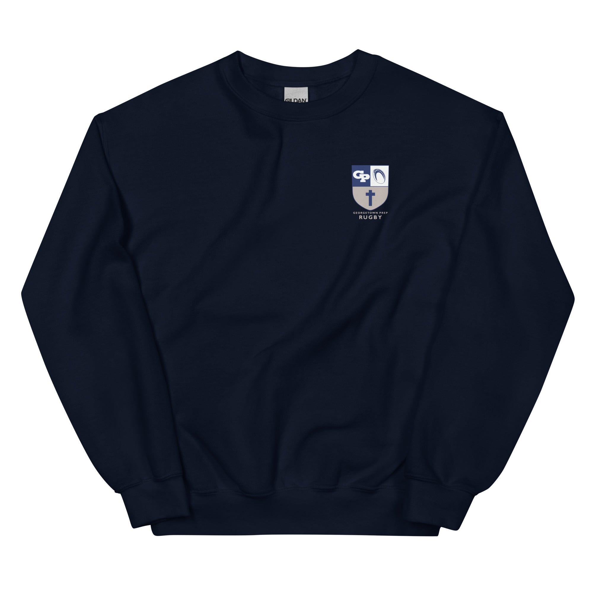 Georgetown Prep Rugby Unisex Crewneck Sweatshirt - Comfortable Cotton Pullover for Men & Women - Perfect for School, Sports, and Casual Wear