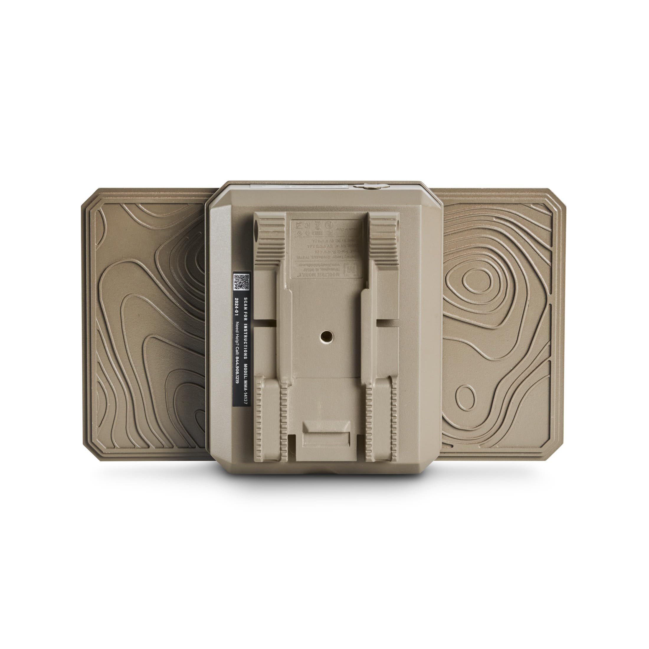 Moultrie Solar Panel Power Pack - Portable Solar Charger for Trail Cameras, Hunting Gear & Outdoor Electronics - Perfect for Camping, Hiking & Wildlife Monitoring