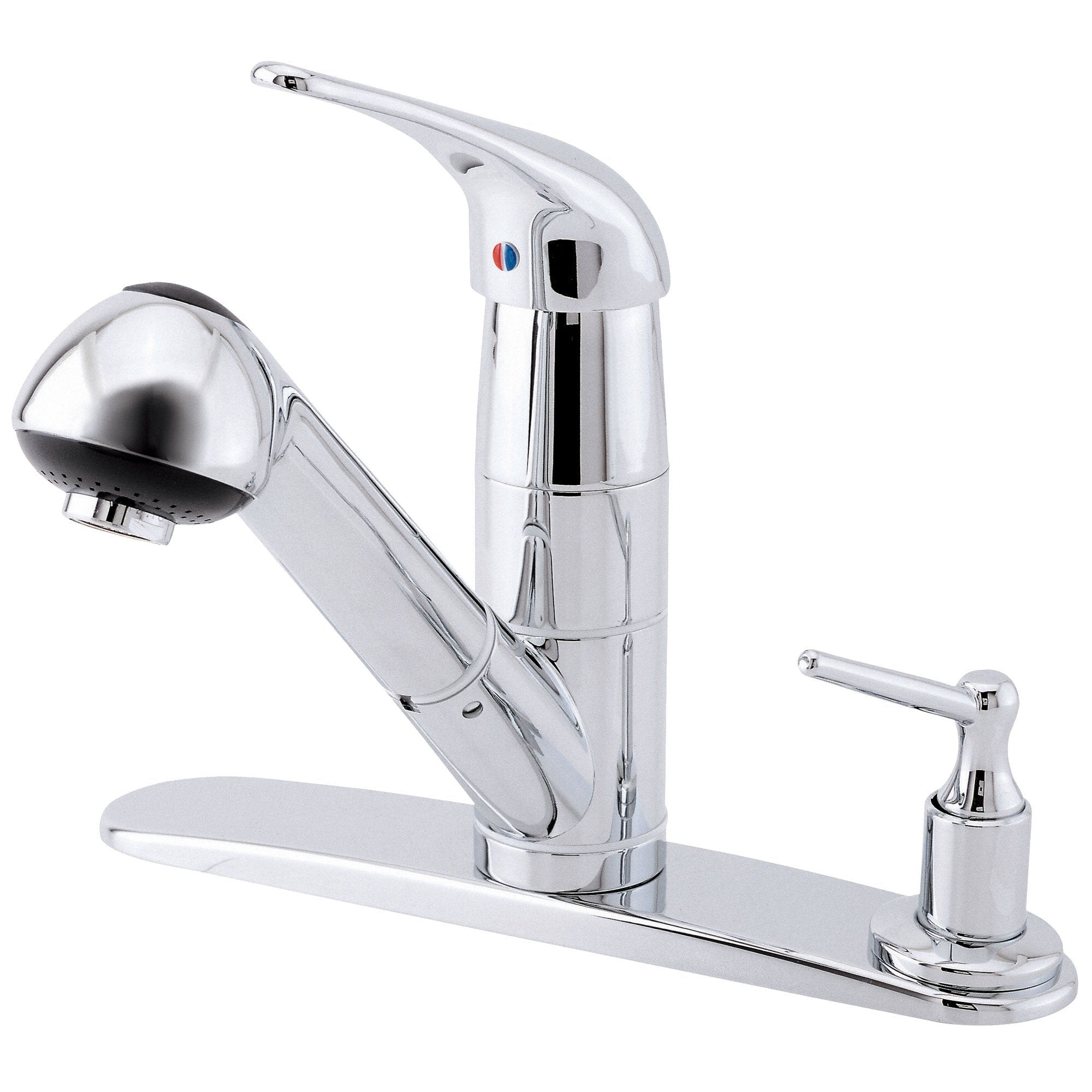 Danze Melrose Chrome Pull-Out Kitchen Faucet with Soap Dispenser - Modern Touchless Design for Easy Cooking & Cleaning | Perfect for Home Kitchens & Restaurants