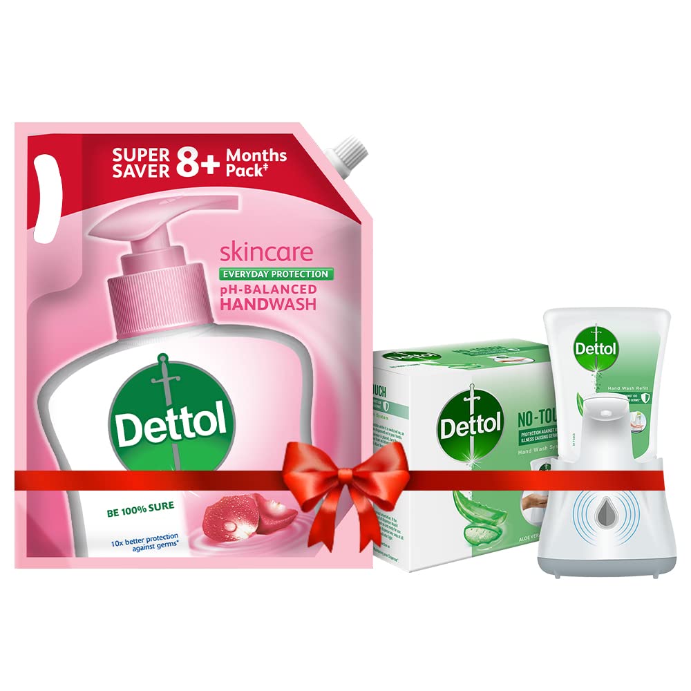 Dettol Antiseptic Liquid 550ml - First Aid, Surface Disinfection & Personal Hygiene | Refreshing Body Wash & Shower Gel 250ml for Men & Women | Soap-Free, 12-Hour Odor Protection | Ideal for Home, Gym & Travel Use