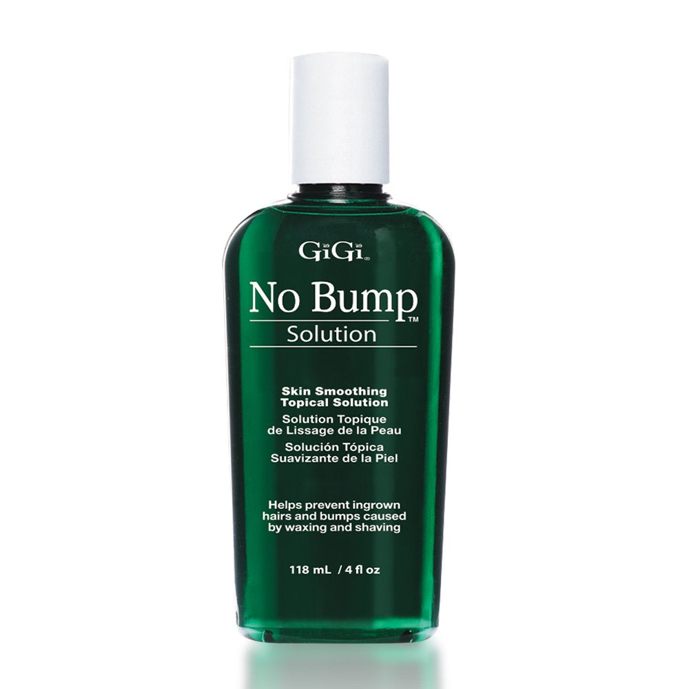 Gigi No Bump Ingrown Hair Solution - 4 oz Bikini Bump Treatment for Smooth Skin After Waxing & Shaving