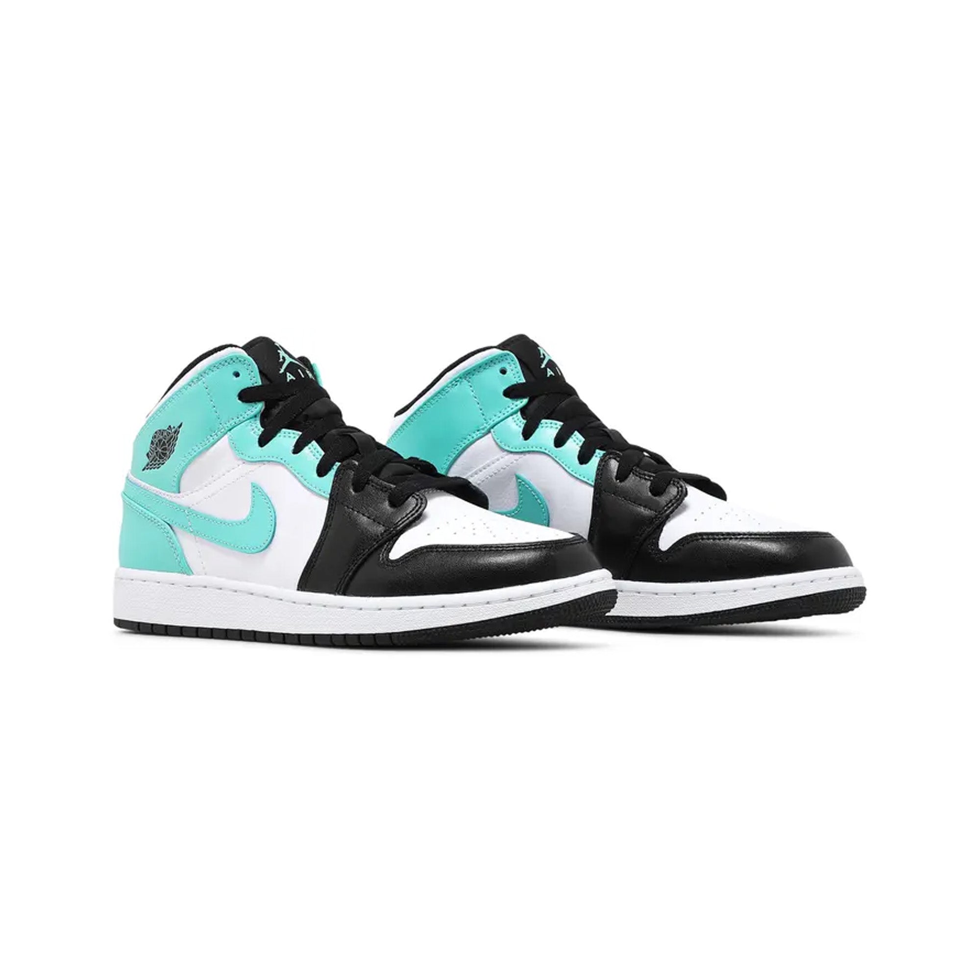Air Jordan 1 Mid 'Tropical Twist' GS Basketball Shoes for Girls - Comfortable Sneakers for School, Sports & Casual Wear