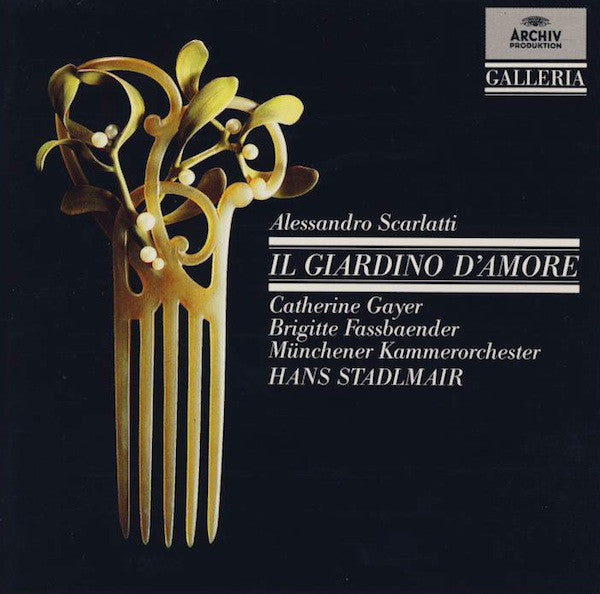 Alessandro Scarlatti: Il Giardino D'Amore CD Album - Catherine Gayer & Brigitte Fassbaender with Münchener Kammerorchester (Reissue, Remastered, NM/M Condition) - Perfect for Classical Music Lovers & Opera Enthusiasts