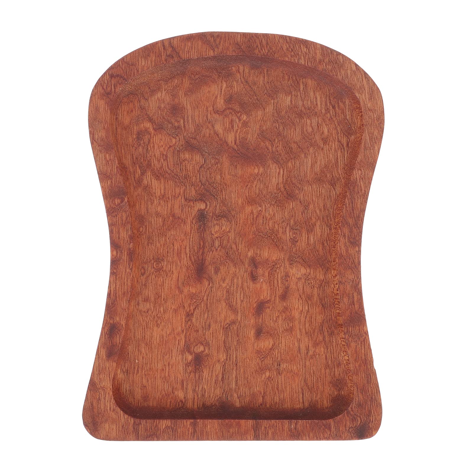 LUOZZY Japanese Wooden Toast Plate - Handcrafted Dessert Tray for Pastries, Snacks, Cheese - Perfect for Breakfast, Afternoon Tea, and Party Serving