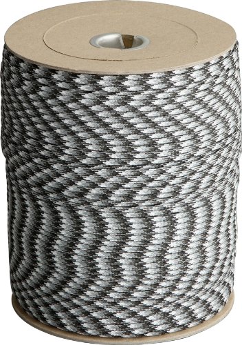 Premium Marbles Parachute Cord - Urban Camo Pattern 550 Paracord for Outdoor Survival, Camping & DIY Projects | Heavy Duty Tactical Rope for Hiking, Crafting & Emergency Preparedness