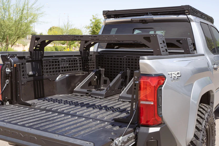 Universal Truck Bed Rack Crossbars by Rago Fabrication - Heavy Duty Aluminum Roof Rack Crossmembers for Pickup Trucks | Perfect for Hauling Kayaks, Ladders & Cargo
