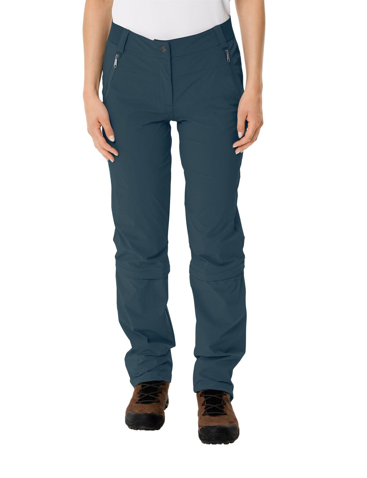 VAUDE Women's Farley Stretch III Hiking Pants - Lightweight, Quick-Dry & Breathable Outdoor Adventure Pants for Trail Running, Camping & Travel
