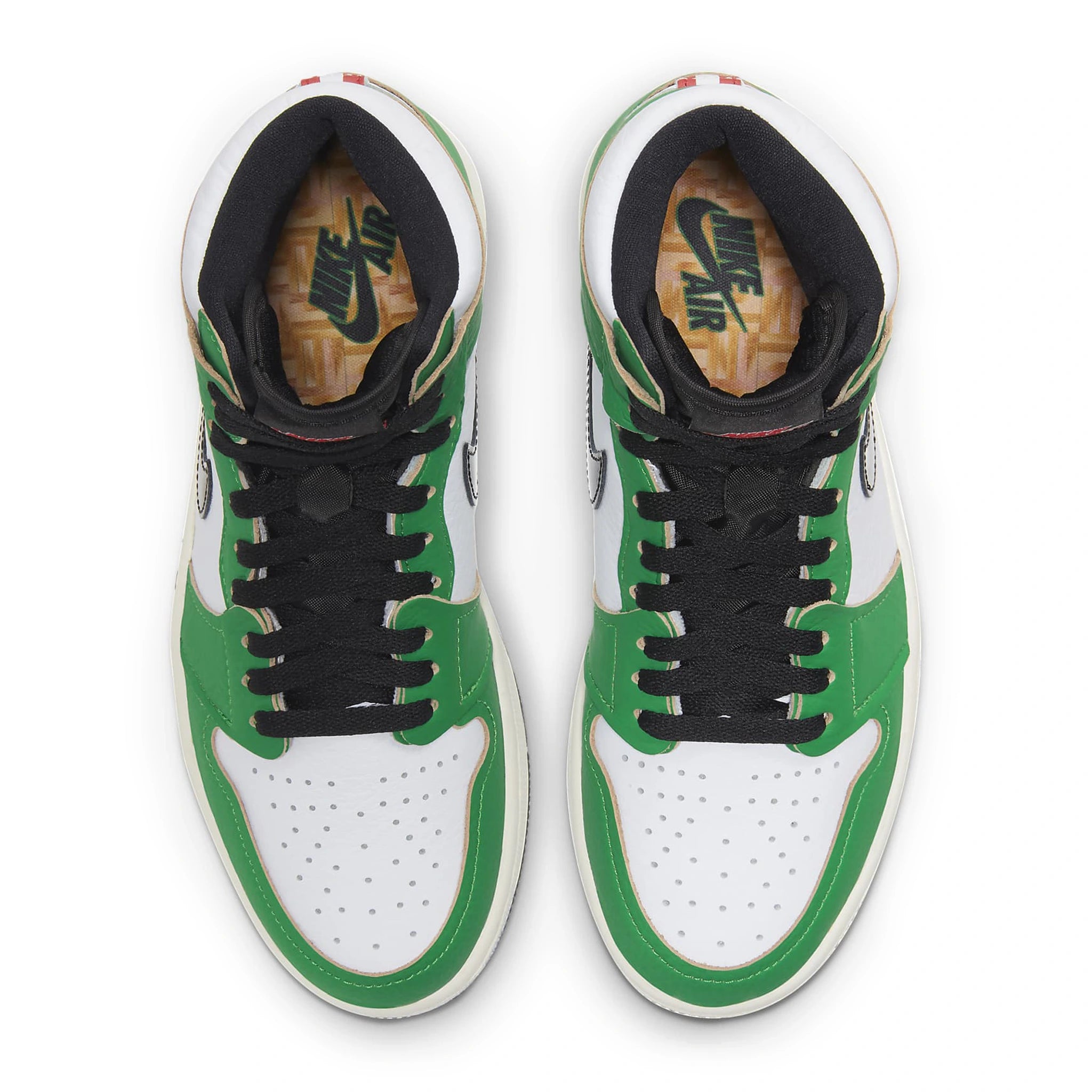 Air Jordan 1 High Lucky Green Women's Basketball Shoes - Retro Style Sneakers for Casual Wear, Street Fashion & Sports Performance