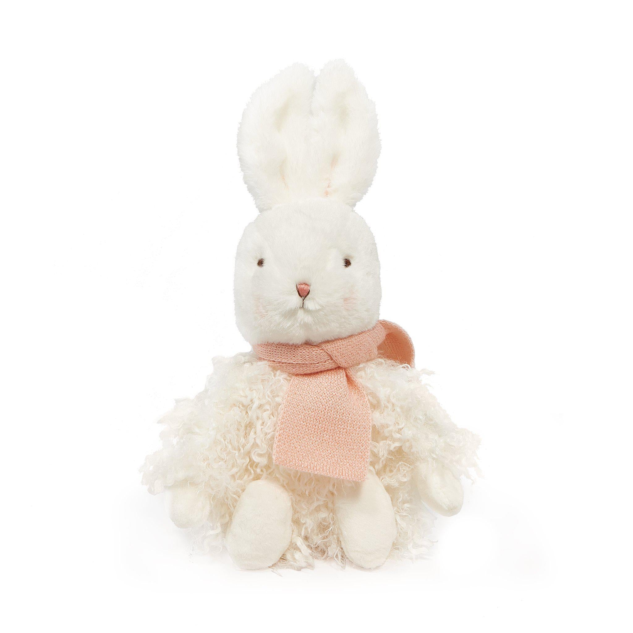 Aurora Angora Rabbit Plush Stuffed Animal - Soft & Cuddly Collectible Toy for Kids & Adults | Perfect for Nursery Decor, Gift Giving, and Plush Collectors