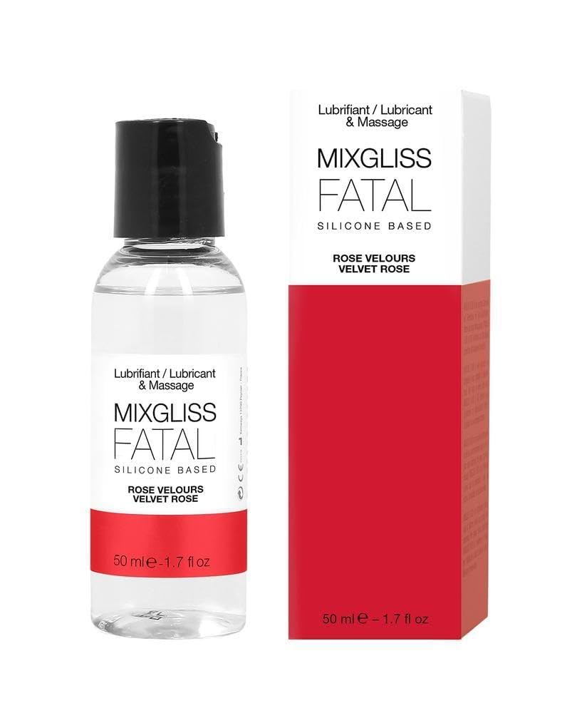 Fatal Silicone Lubricant - Velvet Rose Scented Personal Lubricant (50ml) - Long Lasting & Smooth for Enhanced Intimacy & Massage