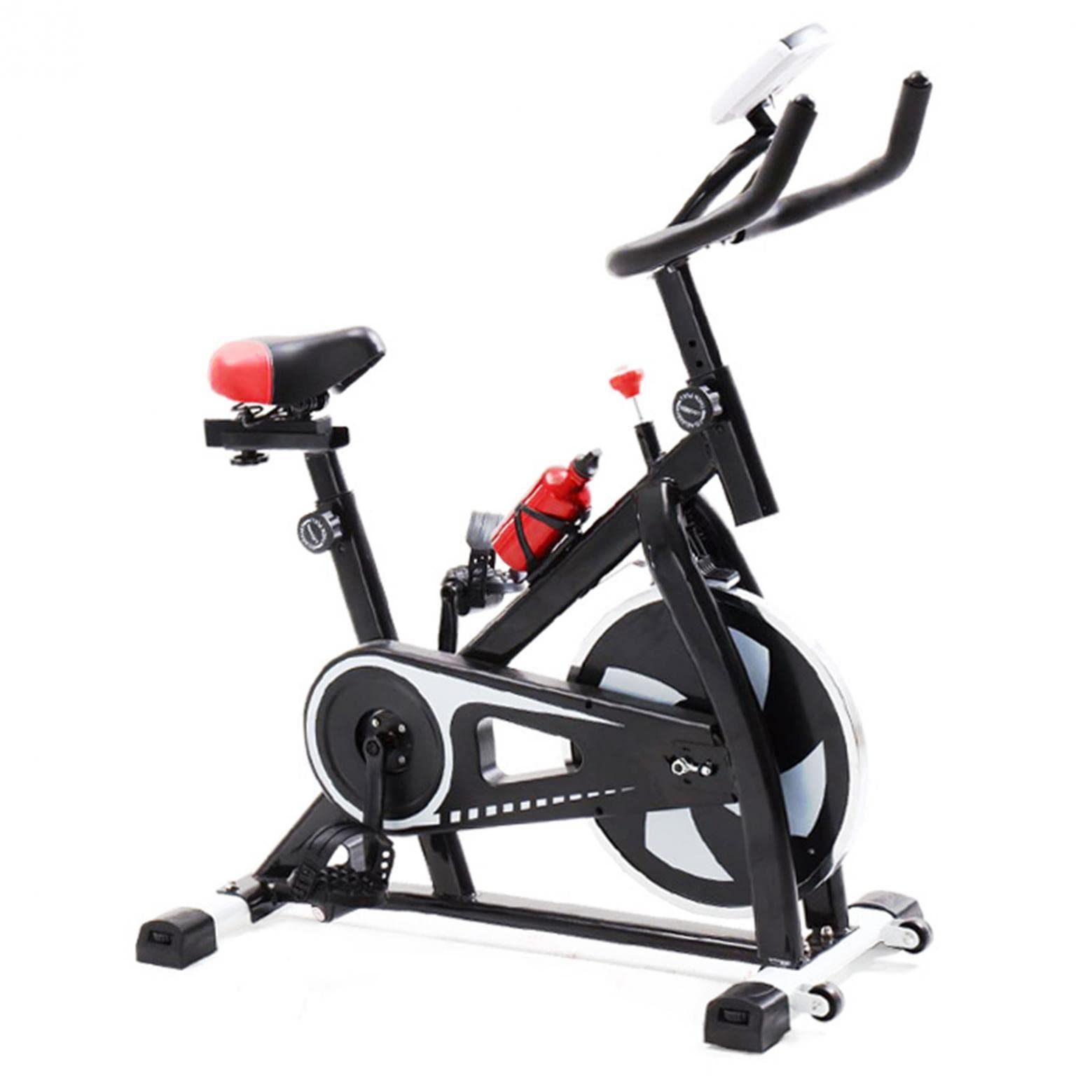 Mistysky Indoor Cycling Bike - Stationary Exercise Bike with iPad Mount & Comfortable Seat Cushion for Home Gym, Cardio Workout, and Fitness Training