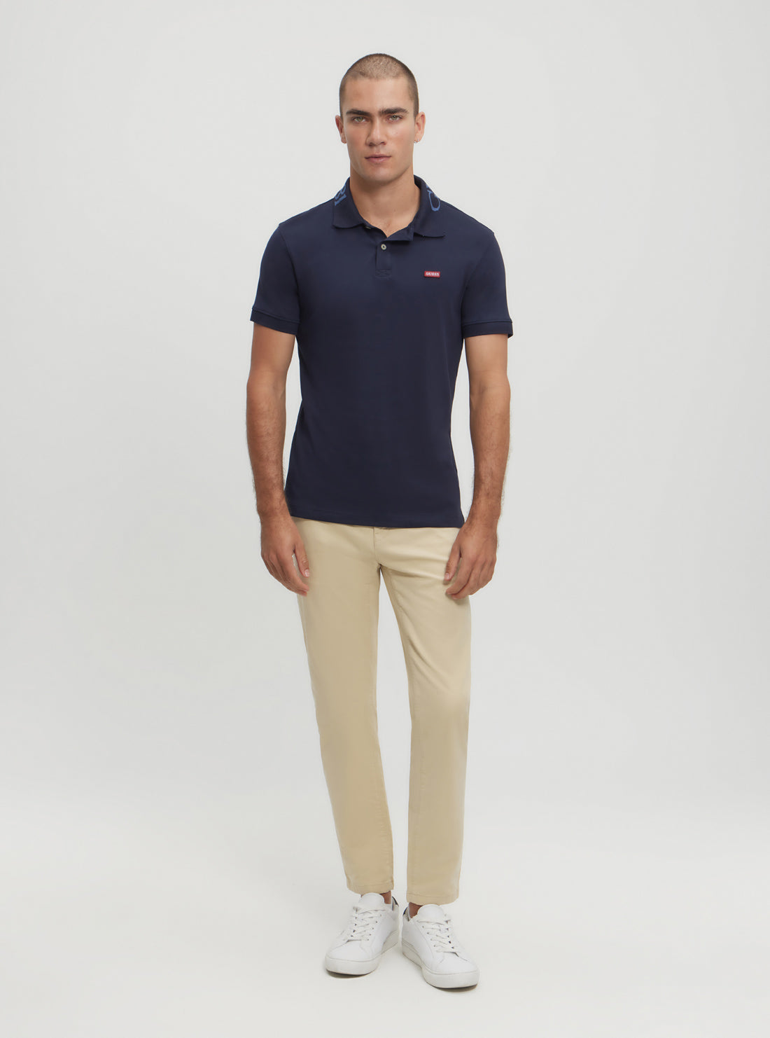 Guess Slim Fit Chino Pants for Men - Comfortable Stretch Dress Pants for Business Casual & Office Wear