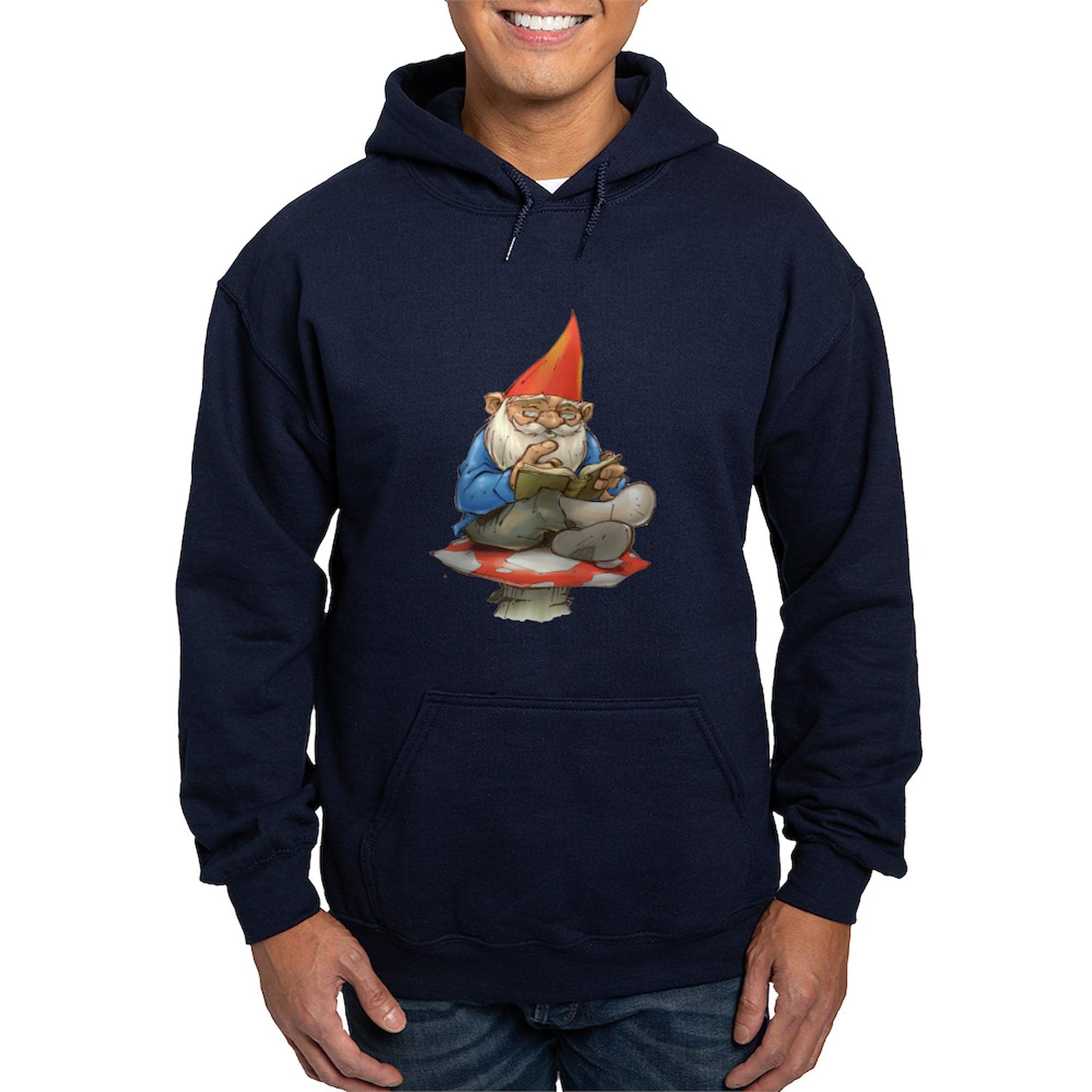 Gnome Hoodie for Men - Dark Regular Fit Pullover Sweatshirt | Comfortable & Stylish for Casual Wear, Outdoor Activities & Gifts