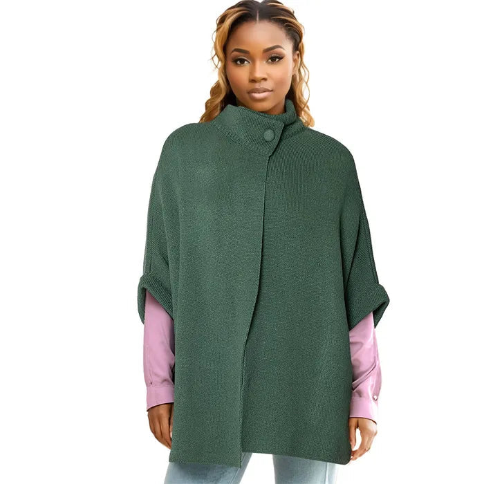 Stylish Green Knit Button-Up Cardigan for Women | Cozy Fall & Winter Fashion | Perfect for Office, Dates & Casual Outfits
