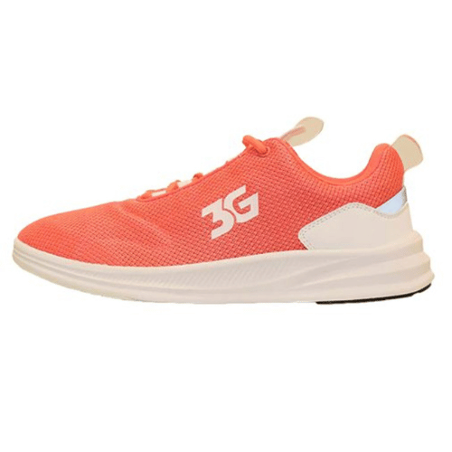 3G Kicks II Women's Coral Bowling Shoes - Lightweight & Comfortable for League Play & Casual Bowling - Perfect for Tournaments & Practice Sessions