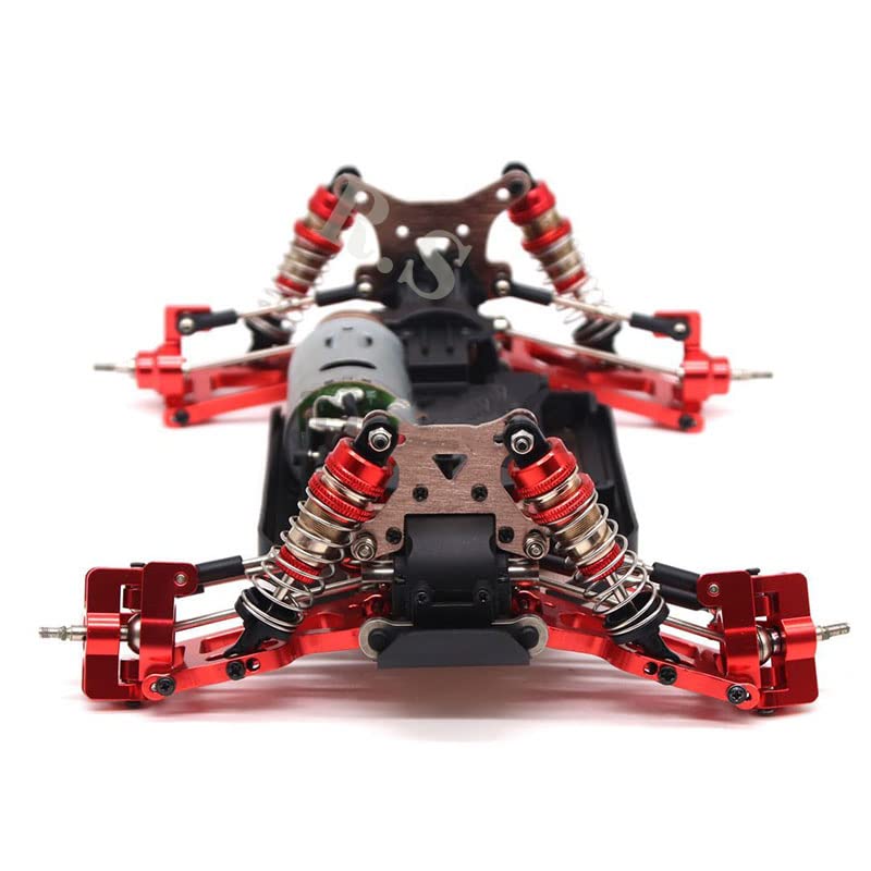 Metal RC Car Upgrade Parts for WLtoys 144001 & 124018 - Off-Road Racing Accessories
