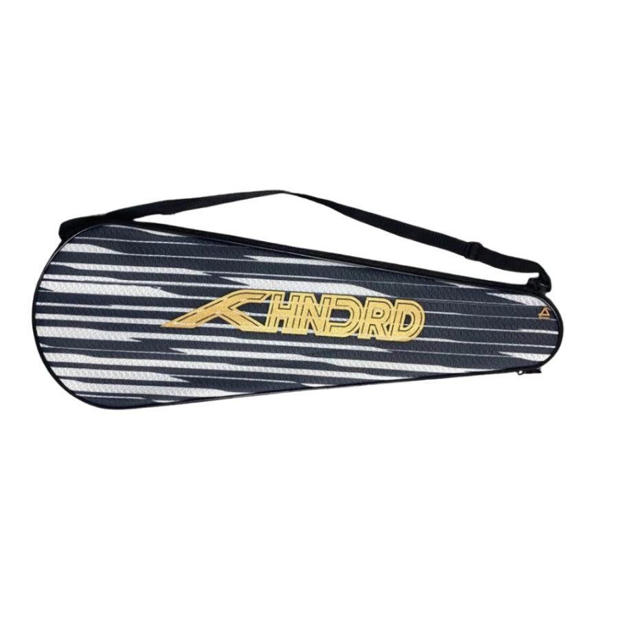 HNDRD Ioniq 80 Badminton Racket - Pre-Strung Carbon Fiber Badminton Racquet for Advanced Players | Perfect for Tournaments, Training & Outdoor Games