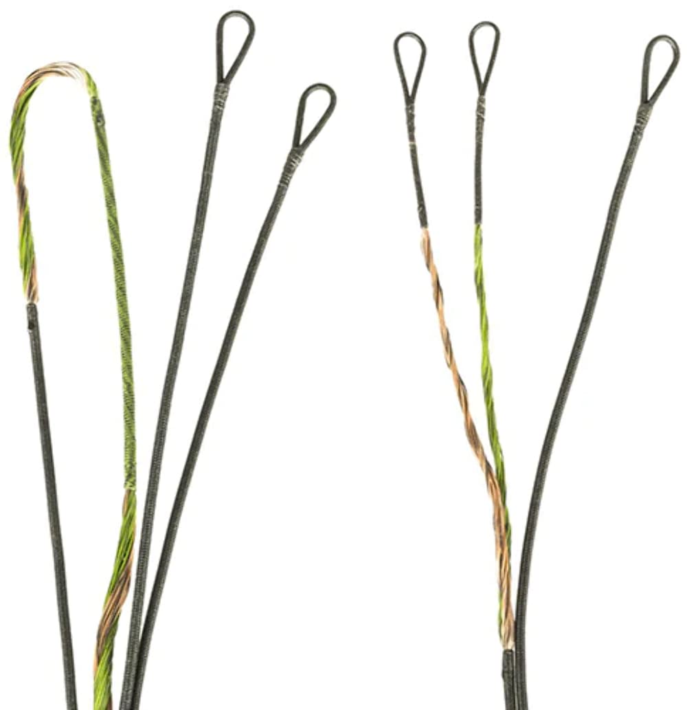 Mathews Creed Premium Bow String Kit - High Performance Hunting & Target Shooting Accessories for Archery Enthusiasts | Durable Green Replacement Strings for Compound Bows | Ideal for Outdoor Hunting, Competition & Practice