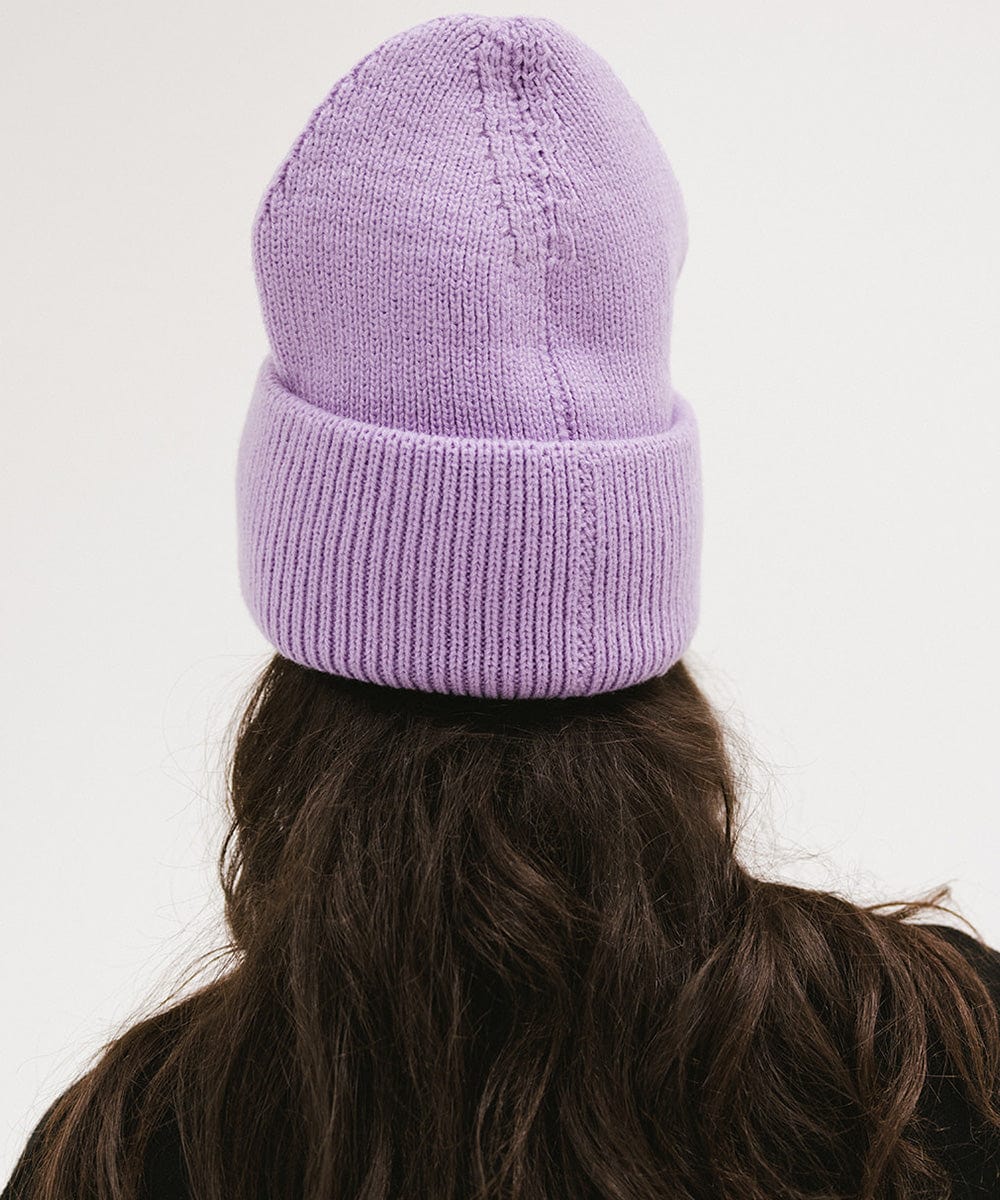 Lou Oversized Knit Beanie - Soft Chunky Winter Hat for Women & Men - Perfect for Cold Weather, Skiing, and Outdoor Activities
