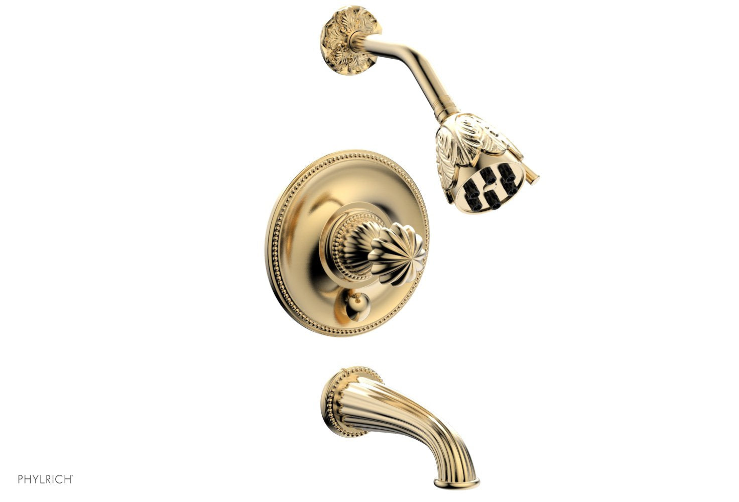 GEORGIAN & BARCELONA Pressure Balance Tub and Shower Faucet Set PB2361 - Chrome Finish, Thermostatic Valve for Bathroom, Perfect for Modern Home Renovation and Spa-Like Shower Experience