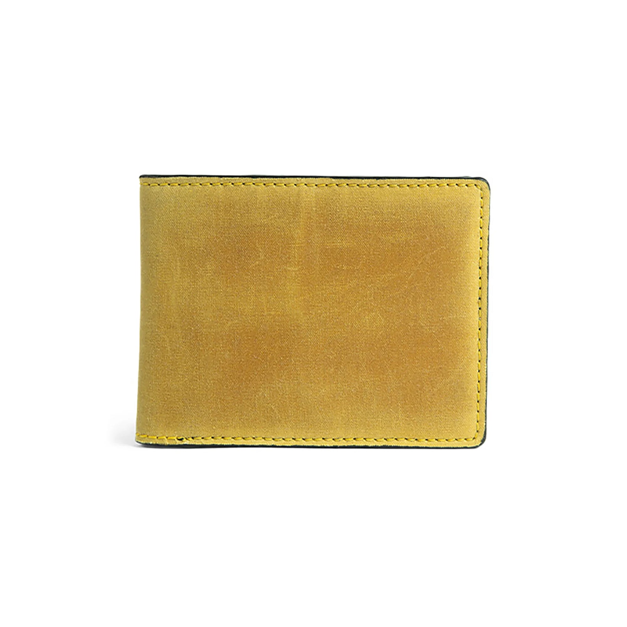 Premium Camden Bi-Fold Waxed Leather Wallet for Men - Slim RFID Blocking Minimalist Design - Perfect for Everyday Carry & Travel