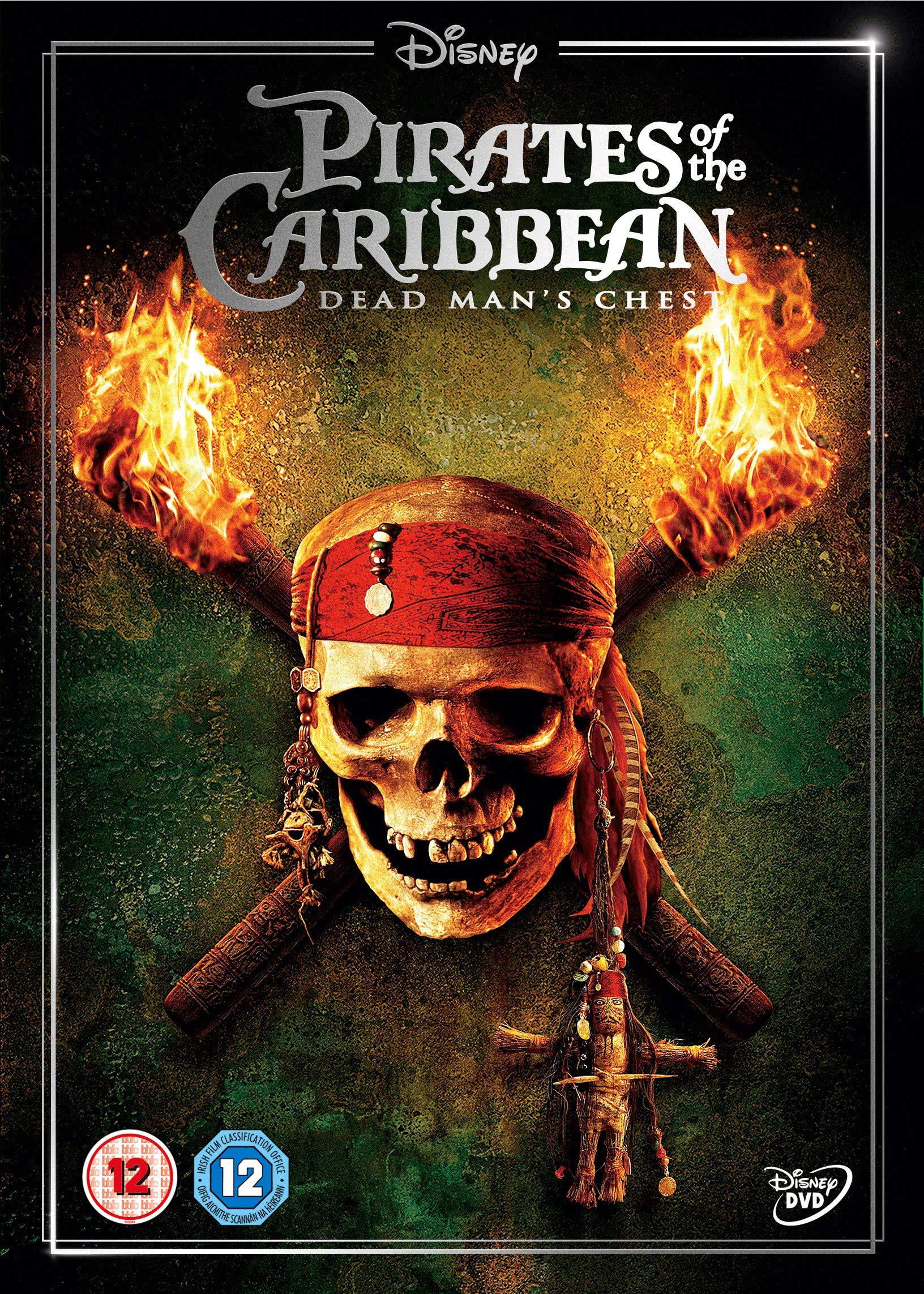 Pirates Of The Caribbean - Dead Man's Chest DVD | Johnny Depp Adventure Movie | Perfect for Family Movie Night & Disney Fans Collection