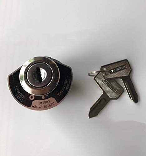 Yanmar Excavator Ignition Switch/Start Lock 301 C50R C60R C70R 47033 - Replacement Part for Construction & Heavy Equipment Maintenance