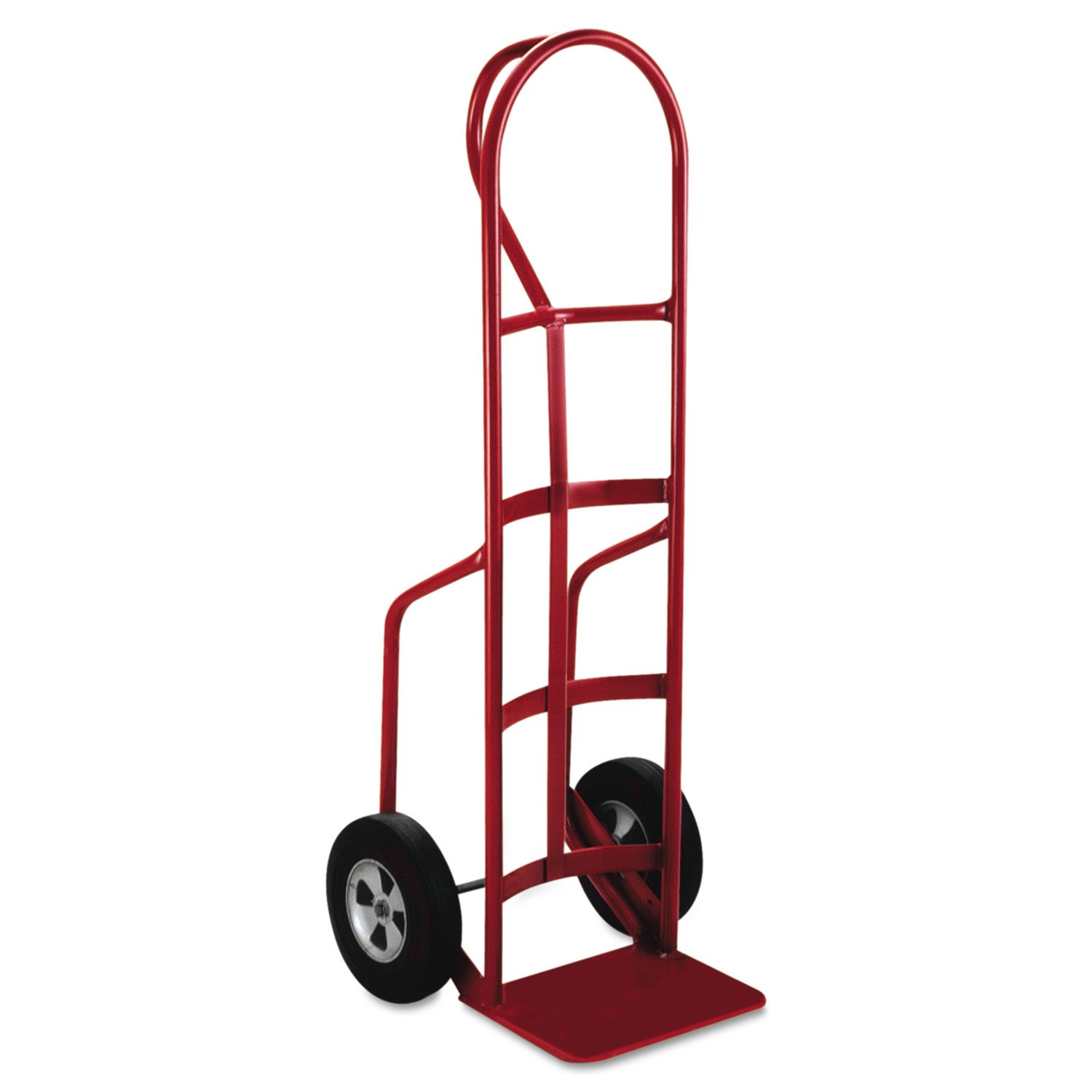 33045 P-Handle Hand Truck with 10-Inch Puncture Proof Tires - Heavy Duty Utility Cart for Moving Boxes, Appliances & Warehouse Use
