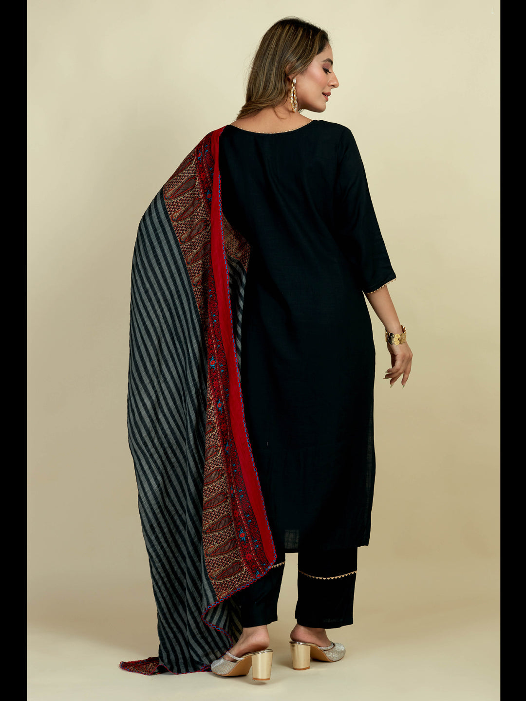 Stylish Black Designer Pant Suit with Elegant Embroidery - Perfect for Weddings, Parties & Formal Events