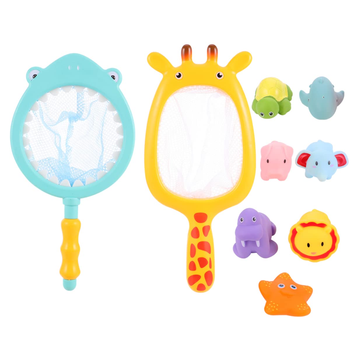 **Totority 2-Pack Kids Fishing Net Toy Set - Fun Water Play & Bath Toys for Toddlers - Perfect for Pool, Beach, and Bathtub Games**