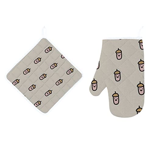 Doodle Pattern Cartoon Style Brown