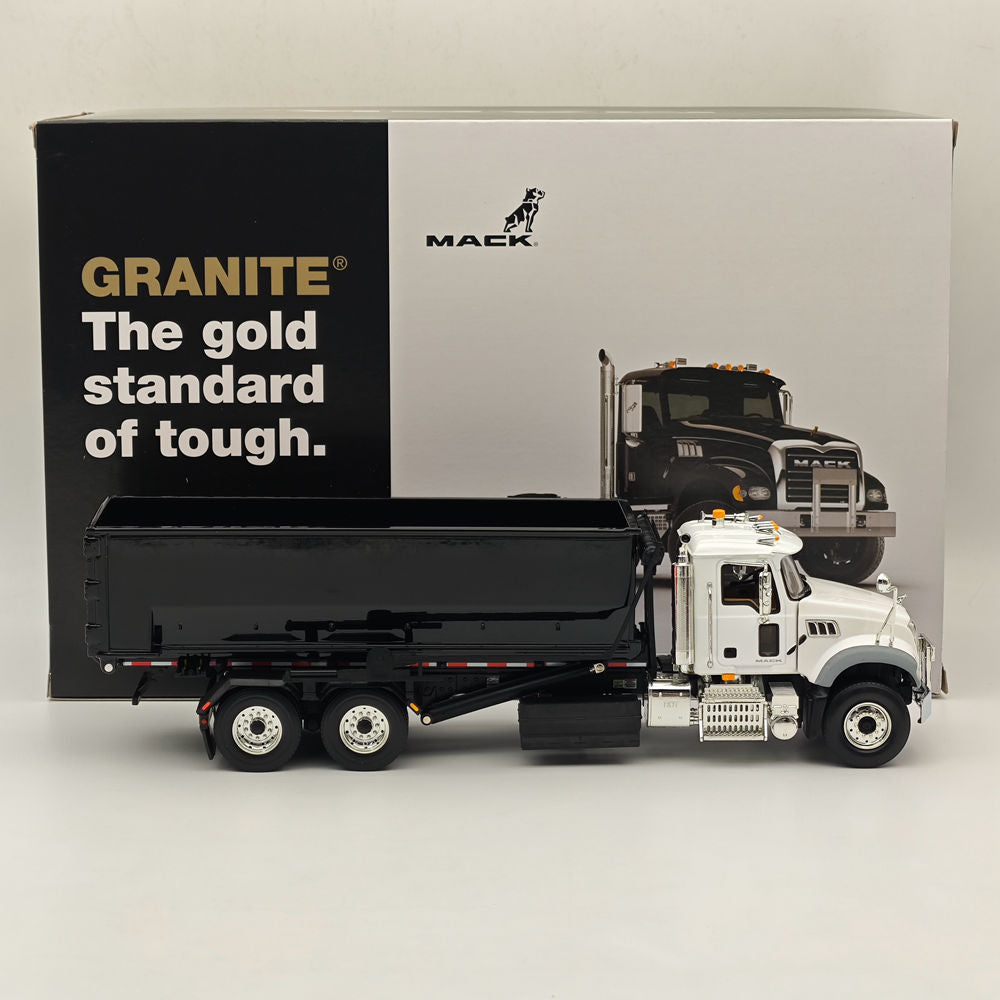 1/34 Scale Mack Granite MP Series Engine with Tub Style Roll Off Container #4211 - Perfect for Model Truck Collectors & Construction Enthusiasts