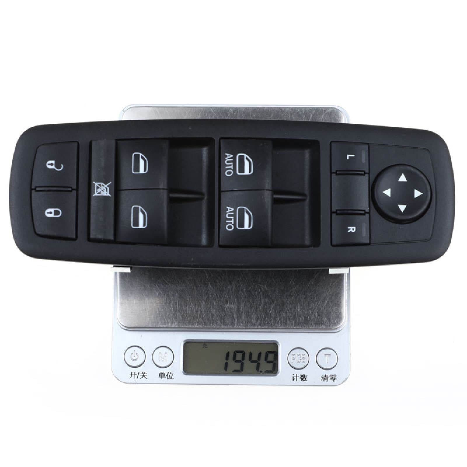 Dodge Nitro & Journey Power Window Switch - Front Left Master Control Switch Replacement for 2007-2012 Models | Perfect for DIY Car Repairs & Window Mechanism Upgrades