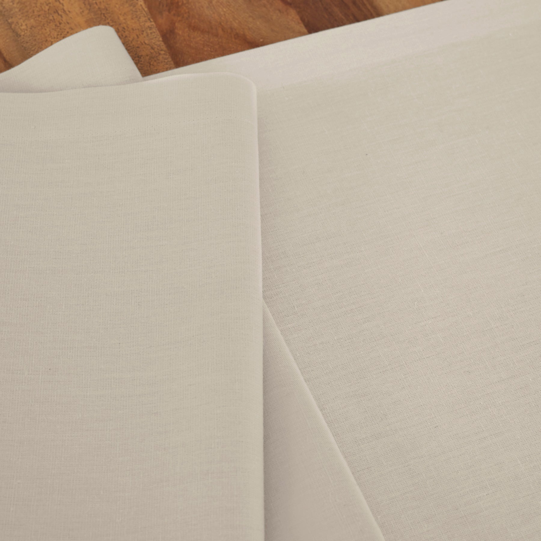 Premium Dru Cotton Linen Table Runner - Natural Woven Table Decor for Dining Room, Wedding, Party & Home Decor - Eco-Friendly & Washable