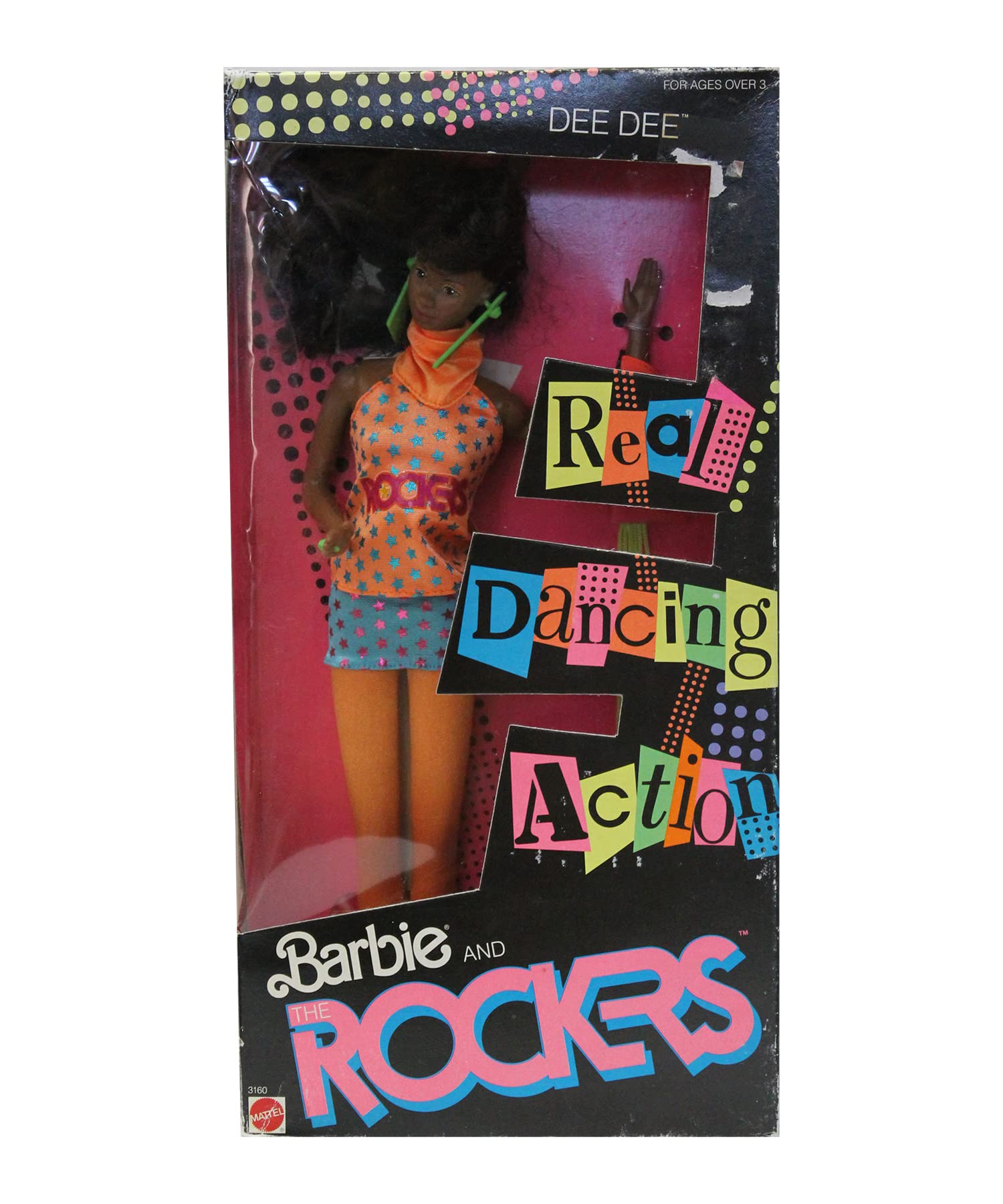 Vintage 1986 Barbie and the Rockers Dee Dee Doll - Collectible 80s Barbie Toy for Fans & Collectors - Perfect for Display, Gifts, and Nostalgic Play