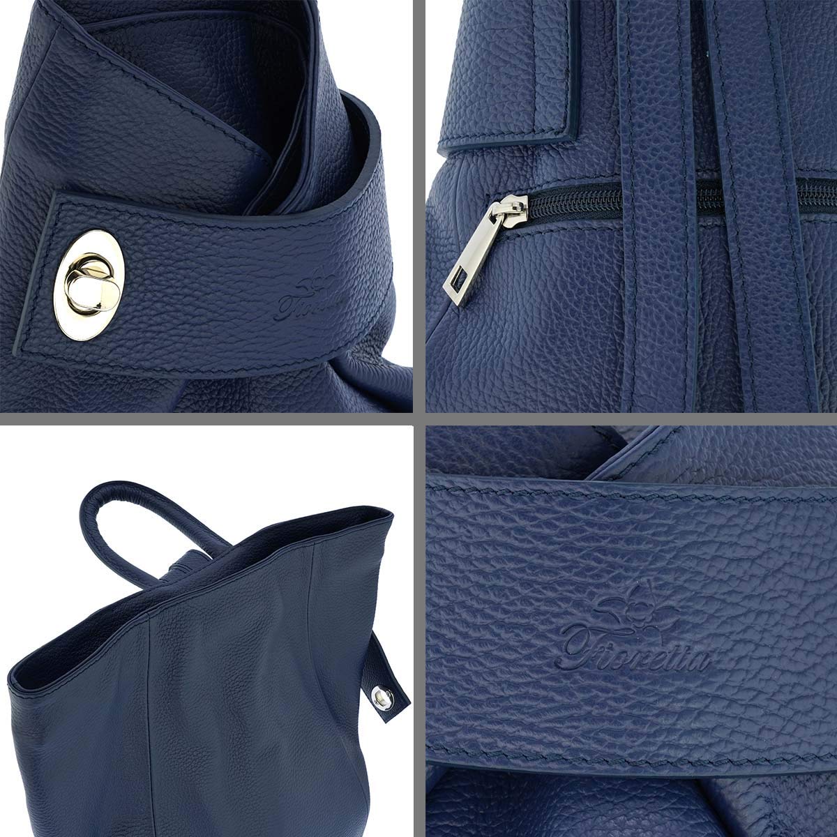 Italian Genuine Leather Ostrich Pattern Tote Bag for Women - Dual Handles, Adjustable Shoulder Strap, Convertible Backpack - Perfect for Work, Travel & Everyday Use
