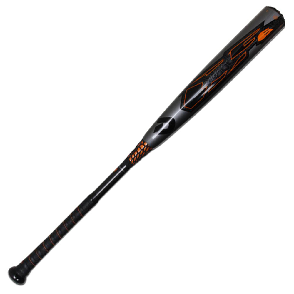 DeMarini CF6 CFR14 Senior League Baseball Bat - Silver/Black/Orange - USA Certified for High School & College Players - Perfect for Games & Practice