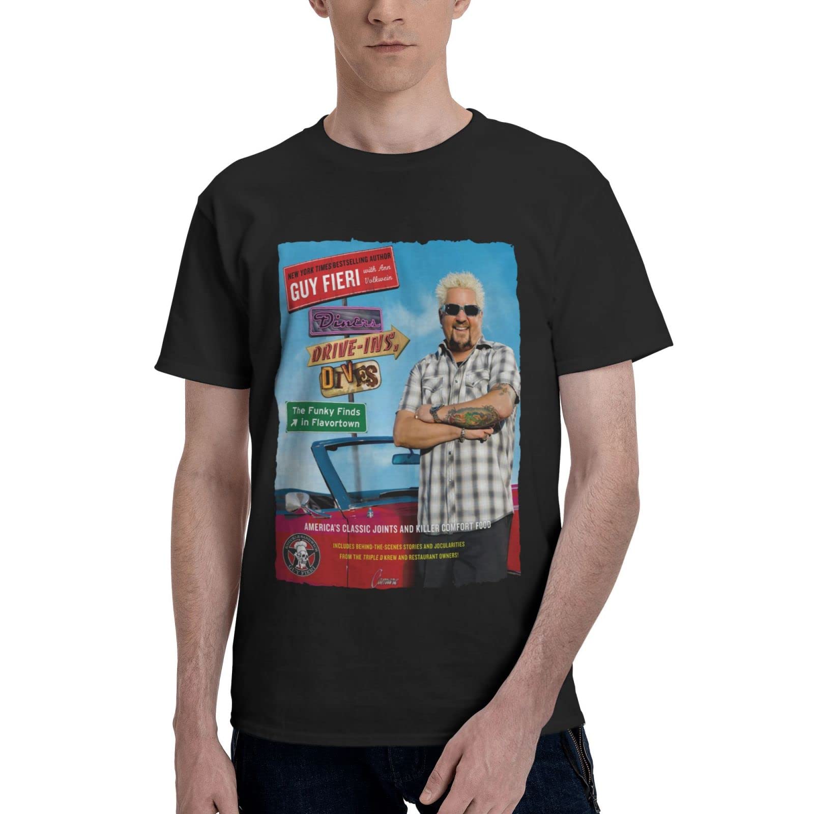 **Custom Teen Mens Crewneck Short-Sleeve T-Shirts - Soft Cotton Casual Tee Tops for Boys - Perfect for School, Sports & Everyday Wear**