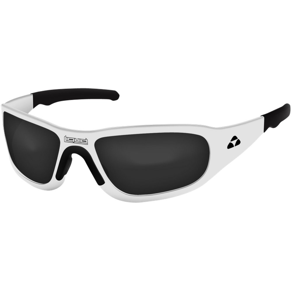 Men's Titan Polarized Sunglasses - White/Smoke Lens - UV Protection - Lightweight & Durable - Perfect for Driving, Fishing & Outdoor Activities