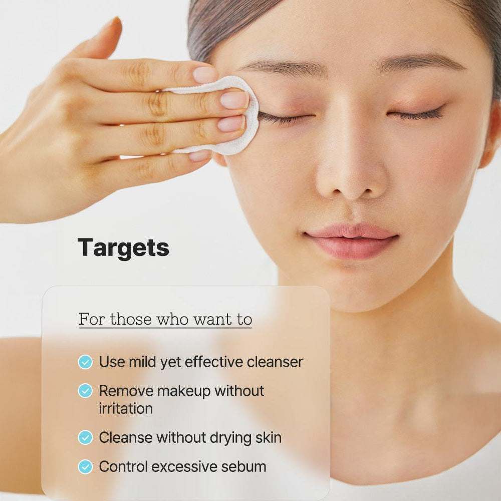 Niacinamide Micellar Cleansing Water for Sensitive Skin - Low pH Gentle Facial Cleanser for Makeup Removal & Daily Skincare Routine