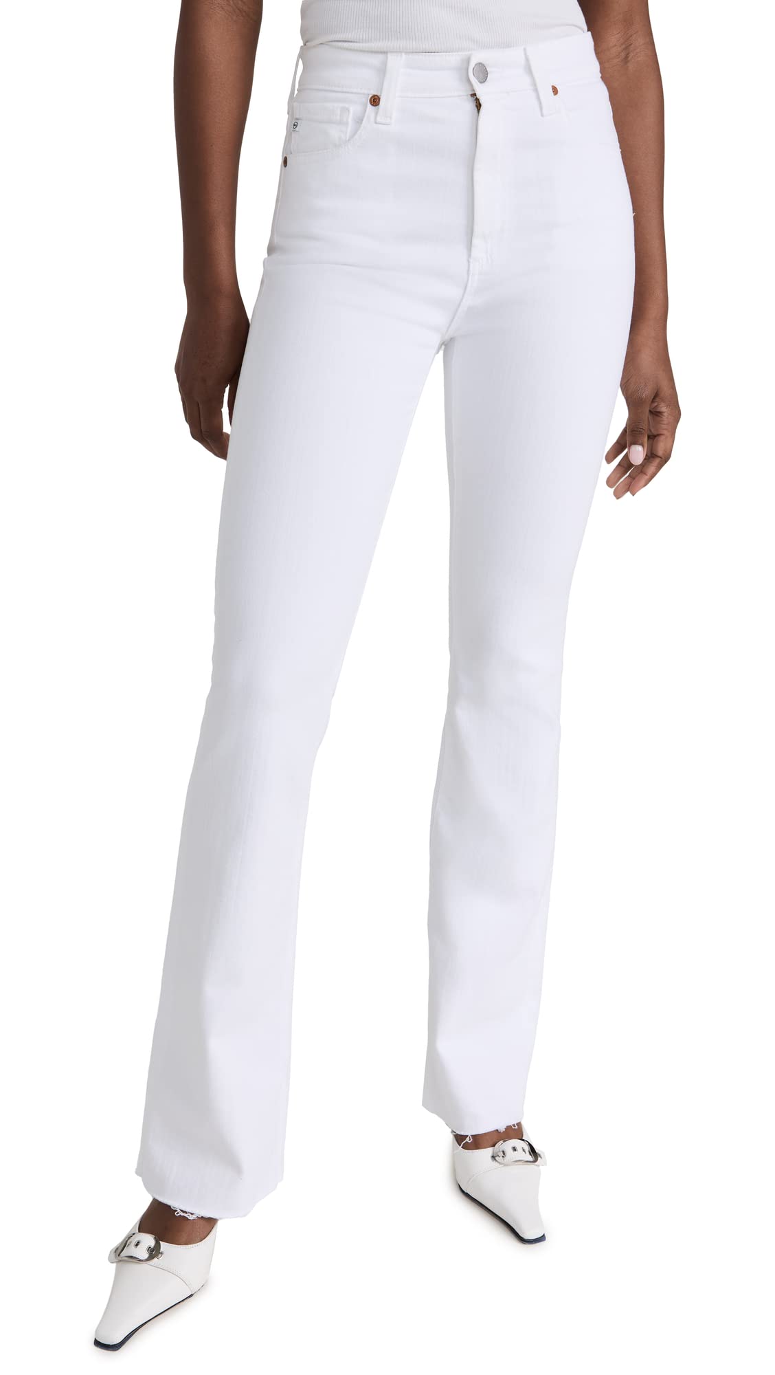 AG Adriano Goldschmied Women's Alexxis Bootcut Jeans - High Waist Stretch Denim Pants for Casual & Night Out