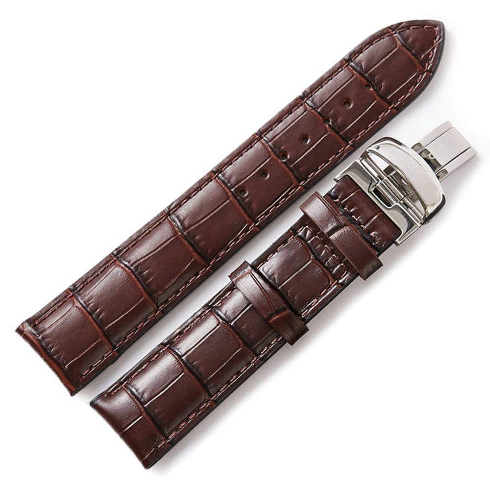 Premium Alligator Embossed Leather Watch Band for Tissot Watches - Durable Replacement Strap for Men & Women - Perfect for Business, Casual & Formal Occasions