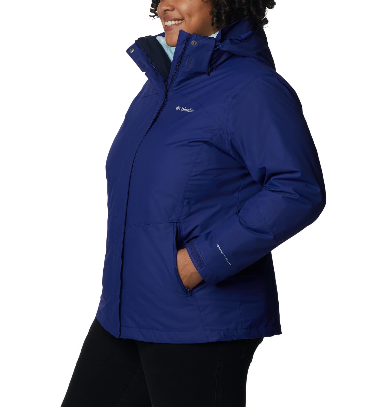 Columbia Women's Bugaboo II Fleece Interchange Jacket - Waterproof, Windproof & Breathable Winter Jacket for Hiking, Skiing & Outdoor Adventures