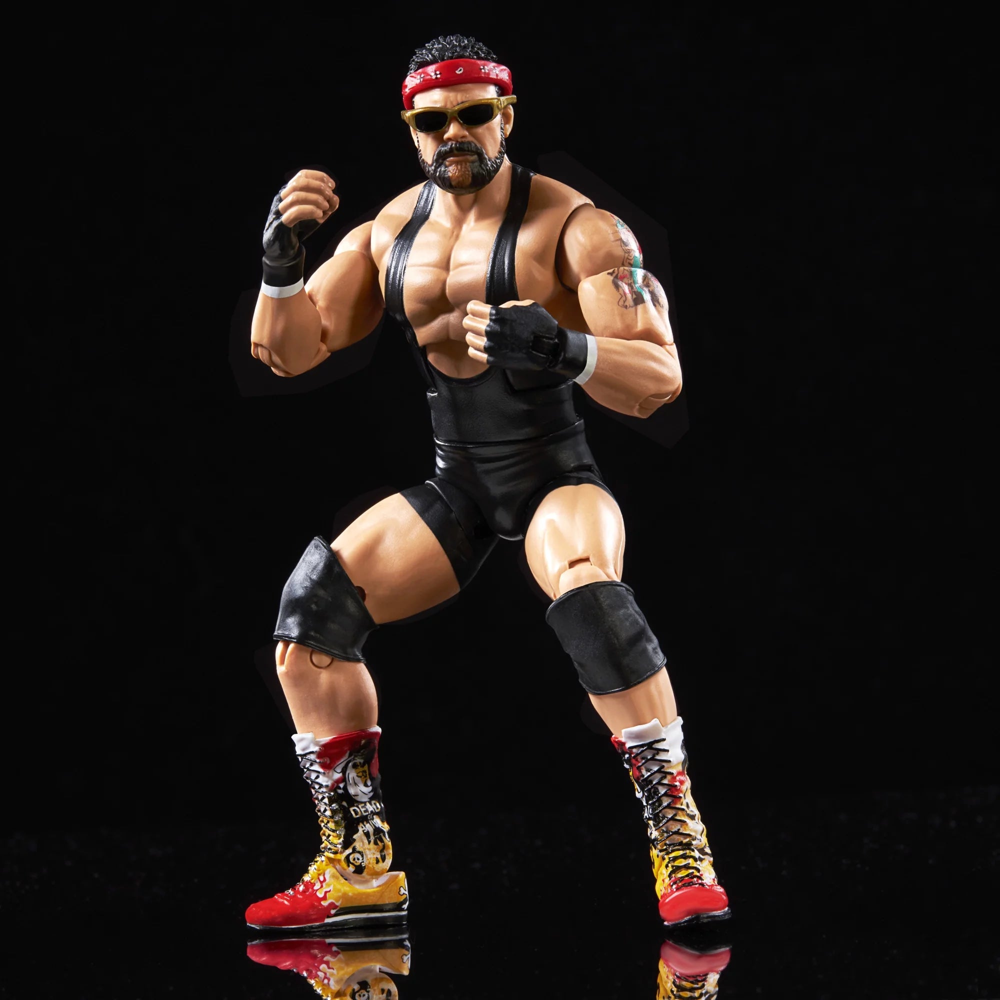 WWE Elite Rick Steiner Action Figure - Collectible Wrestling Toy for Fans & Kids | Perfect for Display, Play & Gifts