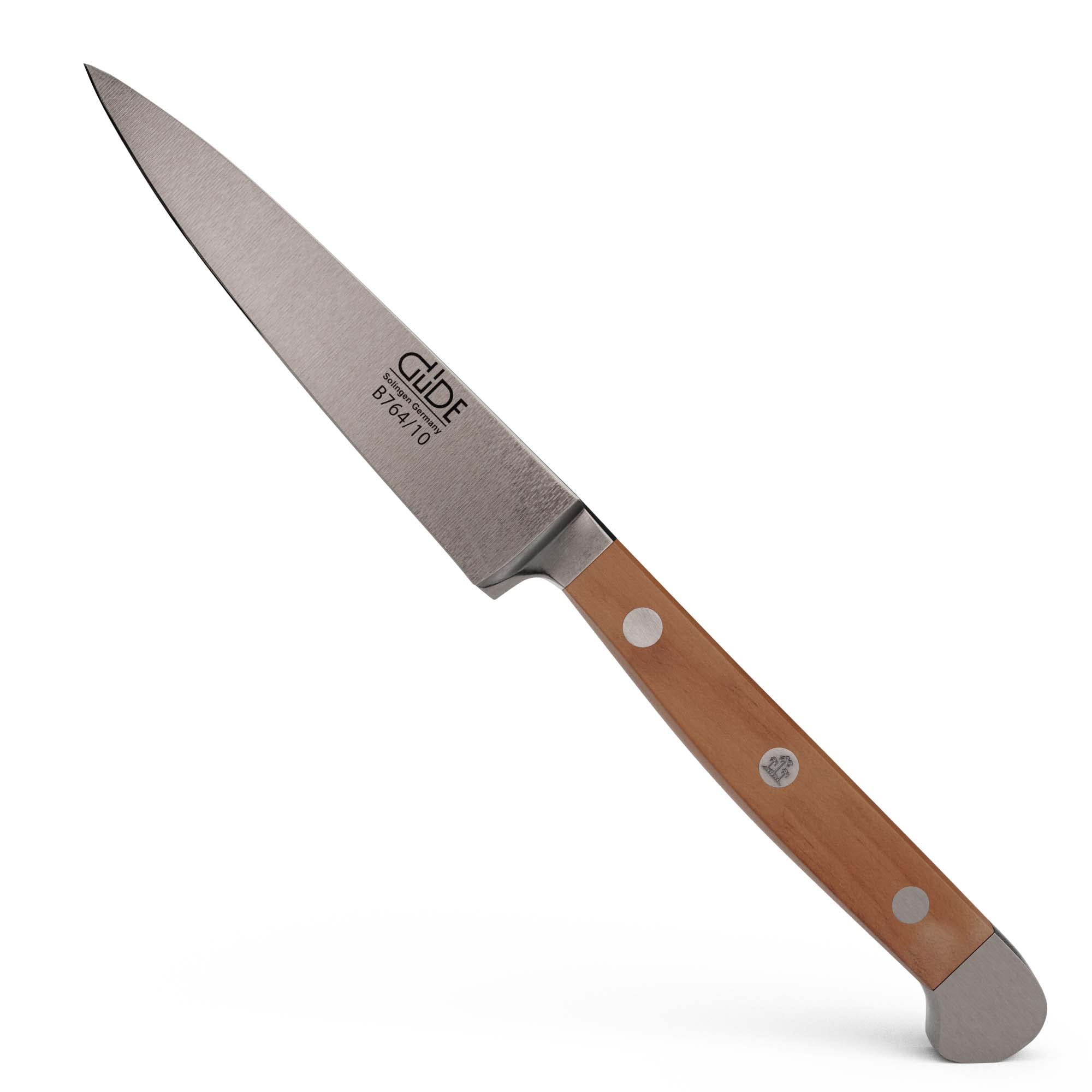 Güde Alpha Pear Series Hand Forged Paring Knife 4-inch - Premium Ice Hardened German Steel - Solingen Crafted Since 1910 - Razor Sharp Kitchen Knife for Peeling, Slicing Fruits & Vegetables - Perfect for Home Chefs & Professional Cooking