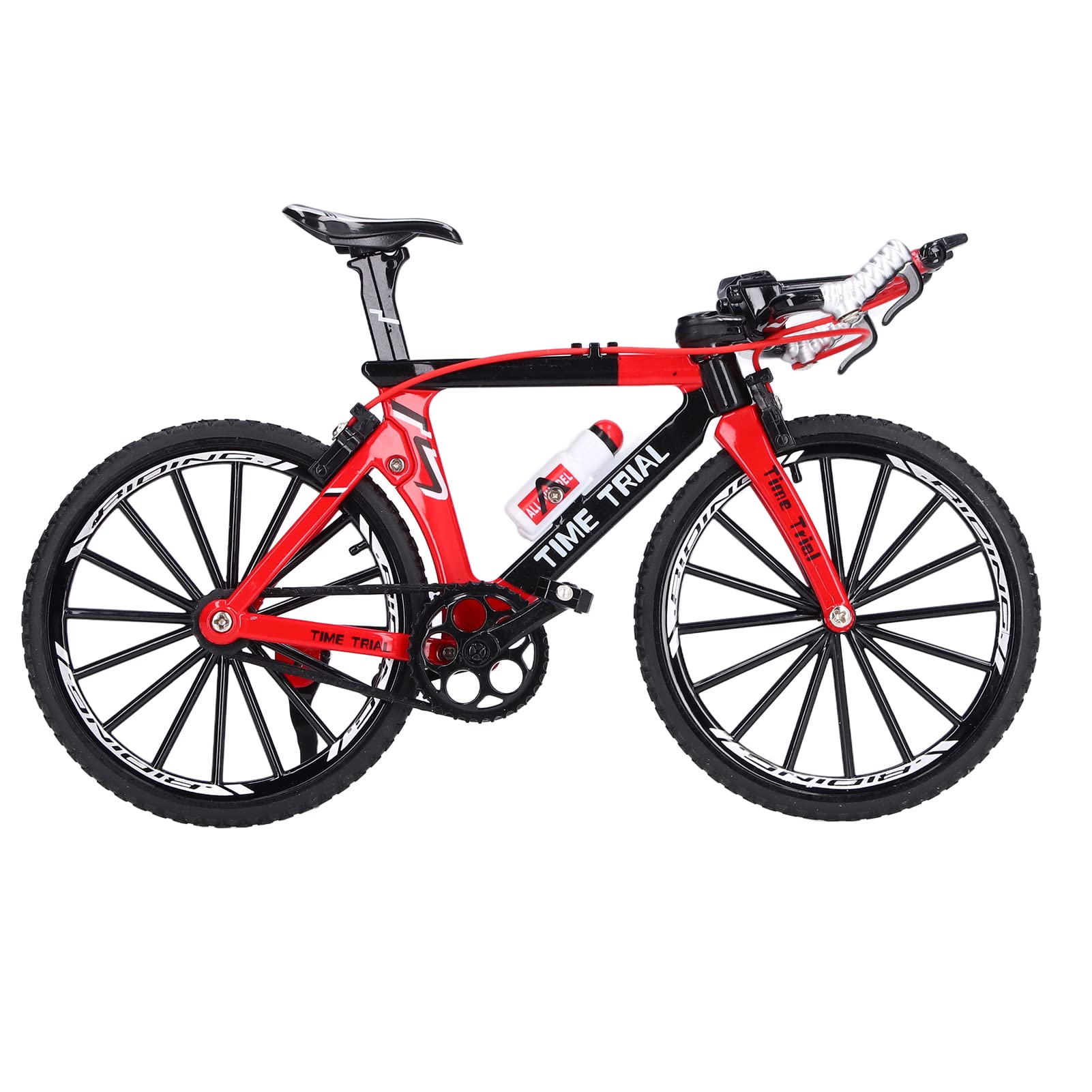 Mini Alloy Mountain Bike Model - Red Desk Decor for Office, Workplace, Home & Gifts | Perfect for Bike Enthusiasts & Decorative Display