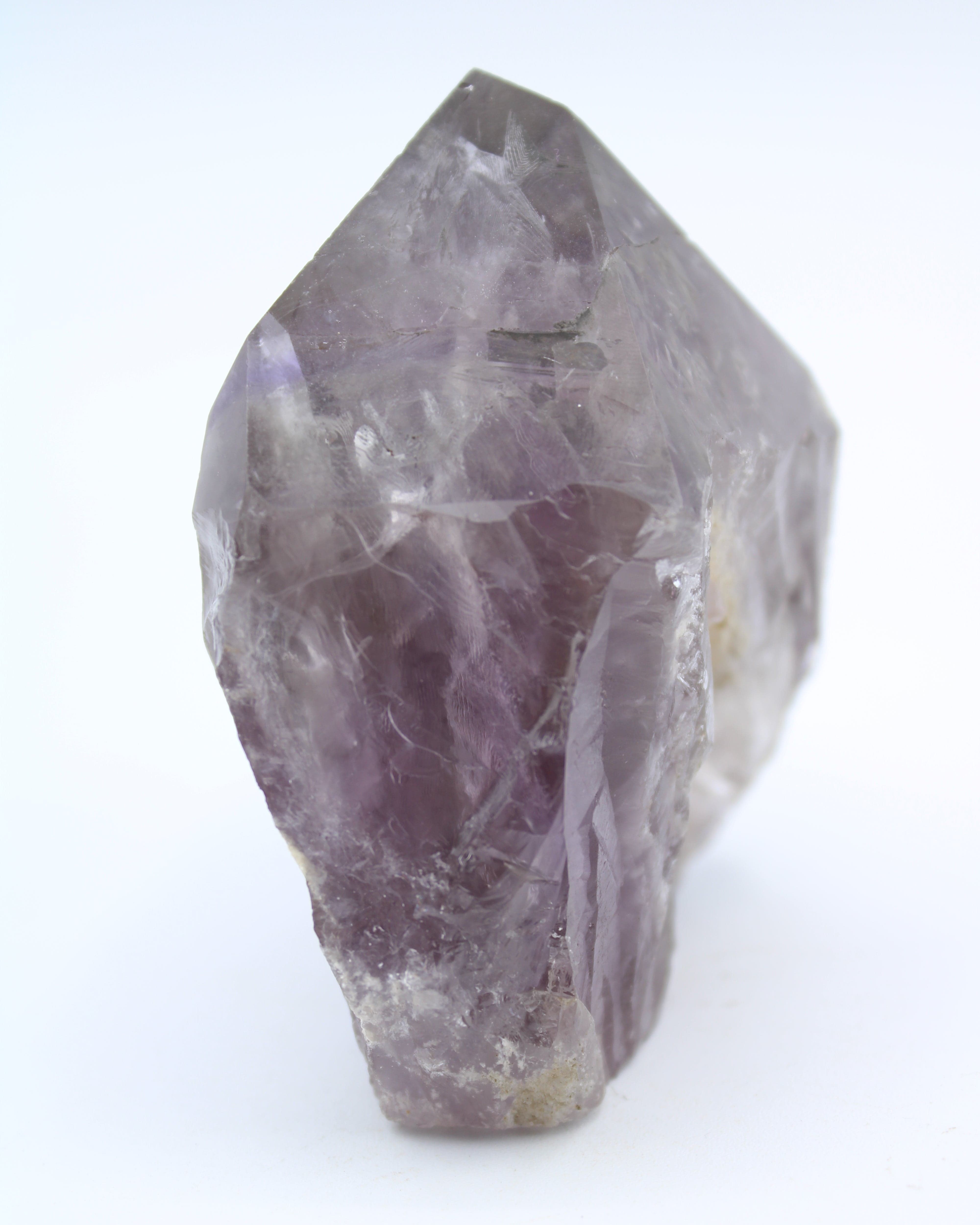 Natural Bahai Amethyst Point Crystal - Rare Collectible from Closed Mine | Healing Stone for Meditation, Home Decor & Spiritual Gifts