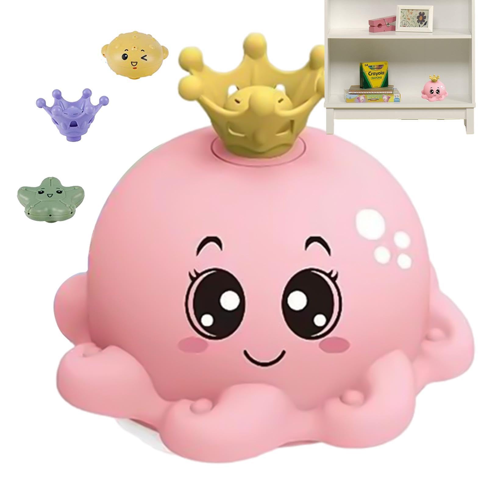 **Glow in the Dark Whale Bath Toys for Toddlers 2-4 Years - Light Up Bath Toys for Kids, Baby Sensory Play - Perfect for Bathtime, Desk Decor, Birthday, Christmas & Easter Gifts**    *(Use Cases: Fun bathtime play, sensory development, nightlight decor, party favors, holiday gifts for toddlers.)*